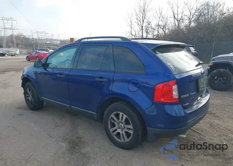 2013 Ford Edge Se z USA, uszkodzony, nr VIN 2FMDK3GC4DBA25335